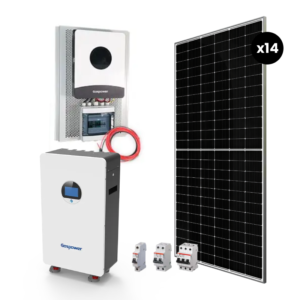 Kit Solar 12000 WATTS Litio 15KW