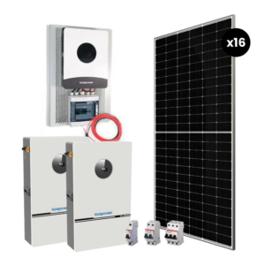 Kit Solar 12000 WATTS Litio 20KW