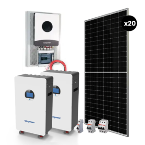 Kit Solar 12000 WATTS Litio 30KW