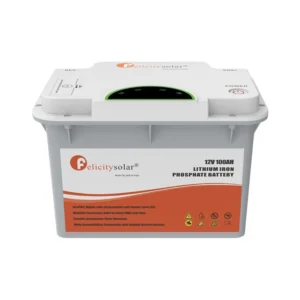 Batería de Litio LiFePO4 FELICITY 12 VDC 100 AH 1.28 KW