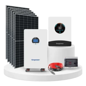 Kit Solar Híbrido 6000 WATTS Litio 314Ah